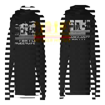 ノービール ノーライフ 面白いビール ノーライフ 飲酒 面白い 飲み会服 長袖Tシャツ - Kawaiitshirt