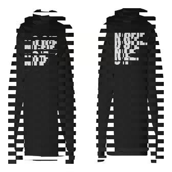 ノー・コーヒー・ノー・ライフ 長袖Tシャツ - Kawaiitshirt