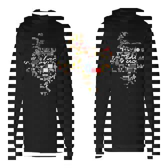 ハウディ・テキサス・カウボーイ・ロデオ・ウエスタン 長袖Tシャツ - Kawaiitshirt