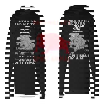 ハダカデバネズミは私のスピリットアニマルハダカデバネズミ 長袖Tシャツ - Kawaiitshirt