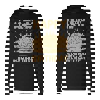 ハッピーバースデー-バースデーファニー 長袖Tシャツ - Kawaiitshirt