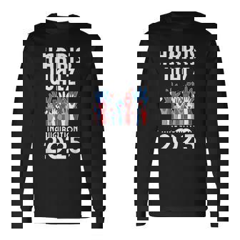 ハリス ウォルツ就任式 2025 記念品 米国祝賀 長袖Tシャツ - Kawaiitshirt