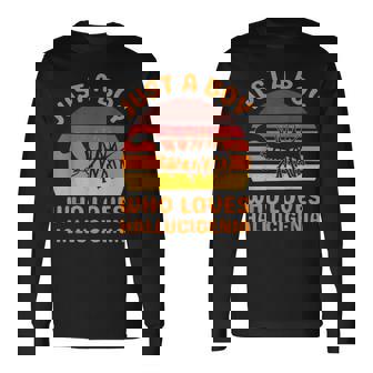 ハルキゲニアの化石絶滅虫が大好きなただの少年 長袖Tシャツ - Kawaiitshirt