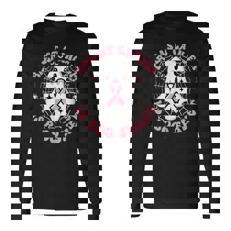 ハロウィン コスチューム パンプキン スケルトン ホラー 幽霊 魔女 ホラー 長袖Tシャツ - Kawaiitshirt