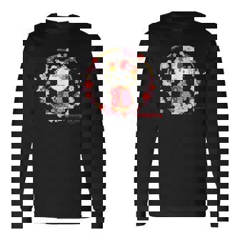 ハローキティ Usデザイン 浴衣 長袖Tシャツ - Kawaiitshirt