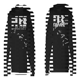 ハワイ 消防士 救助隊 制服 デューティー 長袖Tシャツ - Kawaiitshirt