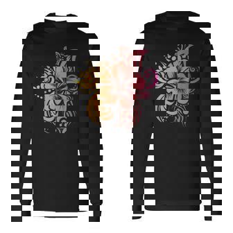 ハワイアン トライバル ハイビスカスシャツ ハワイアン トライバル 長袖Tシャツ - Kawaiitshirt