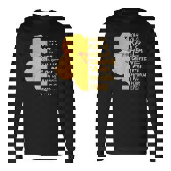 ハワイアン フラダンサー ワヒネ フラダンス ベーシック ステップ 長袖Tシャツ - Kawaiitshirt