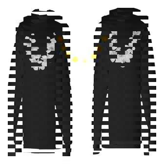 ハワイアンお土産 フラ・ルアウ プルメリア・レイ 長袖Tシャツ - Kawaiitshirt