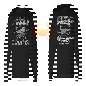 ハンティング メンズ ボーイズ キッズ カニ 長袖Tシャツ - Kawaiitshirt