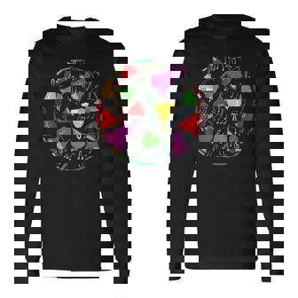 ハンドベルの色 長袖Tシャツ - Kawaiitshirt