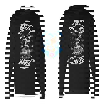 ハンブルク ザンクトパウリ レーパーバーン 港 セーラー タトゥー ガール 長袖Tシャツ - Kawaiitshirt