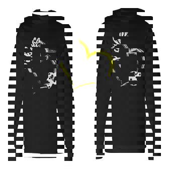 ハート ピックルボール ラブパドル スポーツ ピックルボール 長袖Tシャツ - Kawaiitshirt