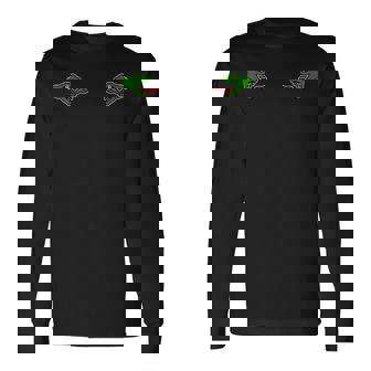 ハートと蛇 巳年 パンク ロカビリー スーベニア スカジャン風 東洋 人間 ハングリーであれ、愚かであれ。 長袖Tシャツ - Kawaiitshirt