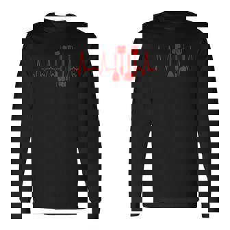 ハートビートダーツ 長袖Tシャツ - Kawaiitshirt