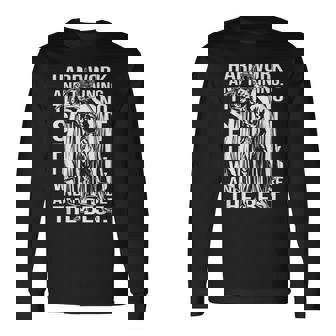 ハードワークトレーニング ミスターオリンピア ロニー・コールマン ボディービルディング 長袖Tシャツ - Kawaiitshirt