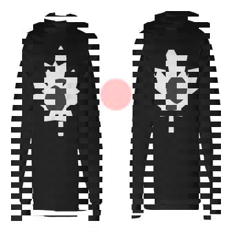 ハーフカナディアンジャパニーズ 長袖Tシャツ - Kawaiitshirt