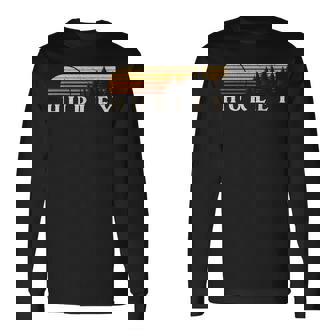 ハーレー Co ヴィンテージ エバーグリーン サンセット 80年代 レトロ 長袖Tシャツ - Kawaiitshirt