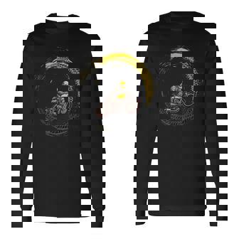 バイカー クール 長袖Tシャツ - Kawaiitshirt