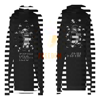 バイカー ヘルメット ライダー アメリカン ハーレー チョッパー バイク ジェット ヘルメット ツーリング イージー 長袖Tシャツ - Kawaiitshirt