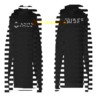 バイナンス-暗号通貨交換とdefi暗号エコシステム 長袖Tシャツ - Kawaiitshirt