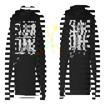 バスケットボール スラム ダンク チーム トレーニング ゲーム コーチ キッズ ギフト 長袖Tシャツ - Kawaiitshirt