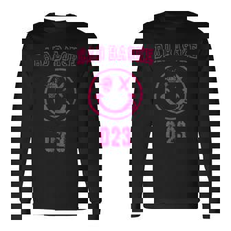 バスケットボール おもしろ バスケ パロディ イラスト ダメージ ロゴ 長袖Tシャツ - Kawaiitshirt