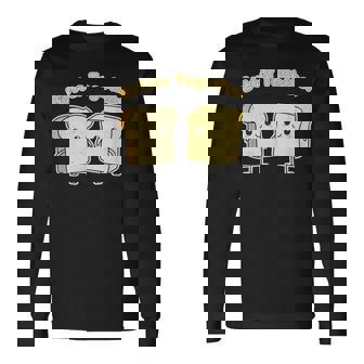 バター・トゥゲザー 長袖Tシャツ - Kawaiitshirt