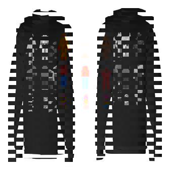 バック・トゥ・ザ・フューチャー 40周年記念の象徴的な衣装 長袖Tシャツ - Kawaiitshirt