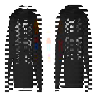 バック・トゥ・ザ・フューチャー 40周年記念の象徴的な衣装 長袖tシャツ 長袖Tシャツ - Kawaiitshirt