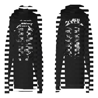 バッハ ベートーヴェン ショパン モーツァルト 面白い クラシック音楽 作曲家 長袖Tシャツ - Kawaiitshirt