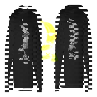 バナナラバーズ バナナサングラス クールバナナ サングラス付き 長袖Tシャツ - Kawaiitshirt