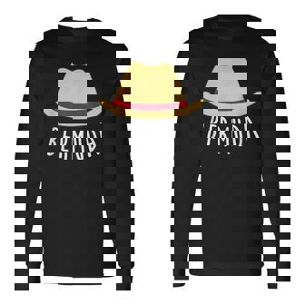 バミューダハット イギリス 海外領土 お土産 長袖Tシャツ - Kawaiitshirt