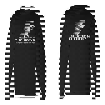 バランスが取れない スポーツとユーモアのための面白いパロディデザイン 長袖Tシャツ - Kawaiitshirt