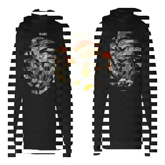 バレーボールのシルエット美学 コタジェコア 長袖Tシャツ - Kawaiitshirt