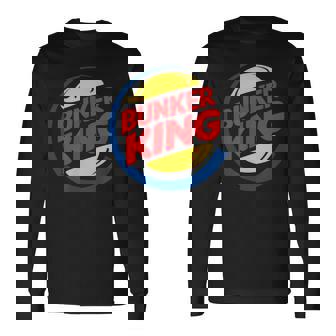 バンカーキング パロディ ファニー アンチトランプ 長袖Tシャツ - Kawaiitshirt