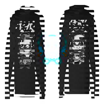 パチンカス パチンコ好き パチンコ ゲン担ぎ おもしろ ネタ ジョーク 願掛け 長袖Tシャツ - Kawaiitshirt