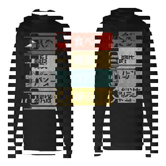 パチンコtシャツ 滑稽 日本のゲーム 長袖Tシャツ - Kawaiitshirt