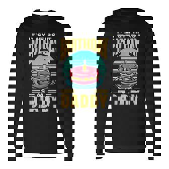 パパになって初めての誕生日 年 祝 チーム パーティー 長袖Tシャツ - Kawaiitshirt