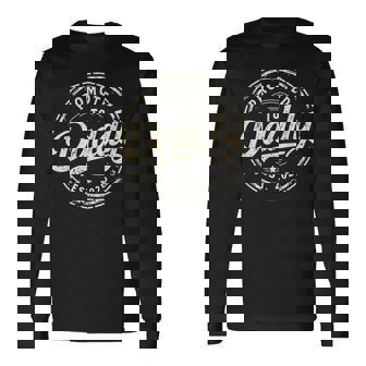 パパに昇格 2025 新パパベイビー初めてのお父さん 長袖Tシャツ - Kawaiitshirt