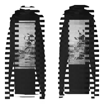 パラダイス・ロスト「多くの迷宮で」ギュスターヴ・ドレ アート 長袖Tシャツ - Kawaiitshirt