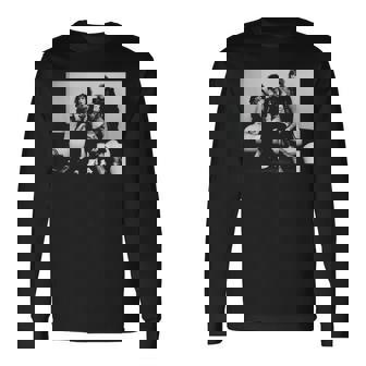 パンク・ロック・バンド ニューヨーク・ドールズ 1973 長袖Tシャツ - Kawaiitshirt