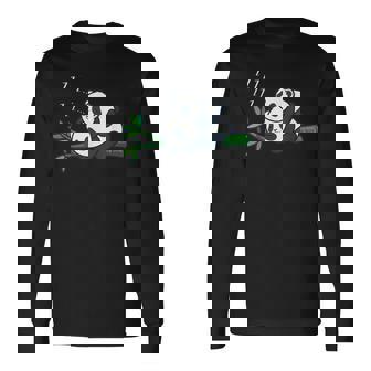 パンダシャツ メンズ レディース キッズ パンダ 恋人 ギフト パンダ パンダ 長袖Tシャツ - Kawaiitshirt