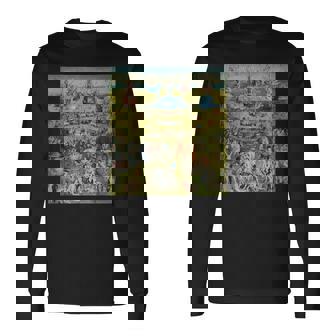 ヒエロニムス・ボッシュ 地球の喜びの庭 アート 長袖Tシャツ - Kawaiitshirt