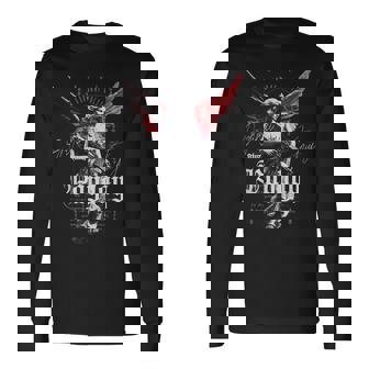 ヒップホップ Y2k ヴィンテージ ヒップスター エッジの効いたアーバン ストリートウェア エンジェル 長袖Tシャツ - Kawaiitshirt