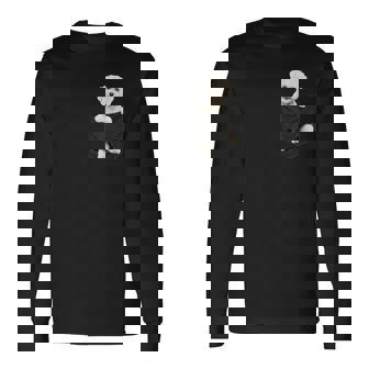 ビションフリーゼ愛好家のためのポケットに入った面白いビションフリーゼ 長袖Tシャツ - Kawaiitshirt