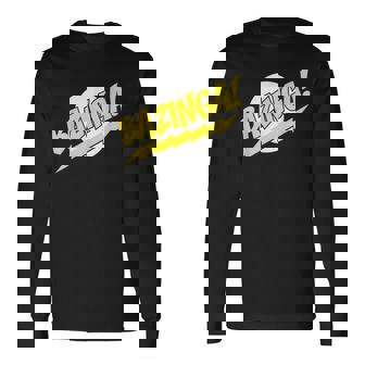 ビッグバン理論ロゴ Bazinga 長袖Tシャツ - Kawaiitshirt