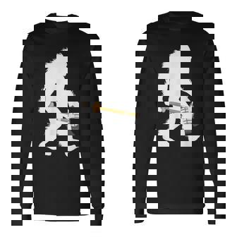 ビッグフット 剣道武道サスカッチ 日本忍井 長袖Tシャツ - Kawaiitshirt