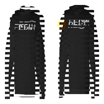 ビットコイン フリーダム 暗号通貨 Btc フリーダム ミリオネア リッチ 長袖Tシャツ - Kawaiitshirt