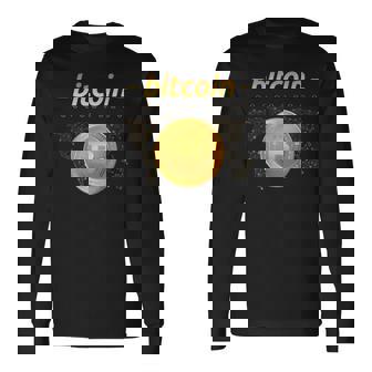 ビットコインシャツ ビットコインロゴ 暗号シャツ 暗号ギフト ビットコイン 長袖Tシャツ - Kawaiitshirt